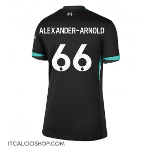 Liverpool Alexander-Arnold #66 Seconda Maglia Femmina 2024-25 Manica Corta